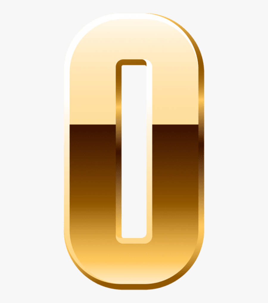 Download Gold Number Zero Png Clipart Png Photo , Png - Illustration, Transparent Clipart