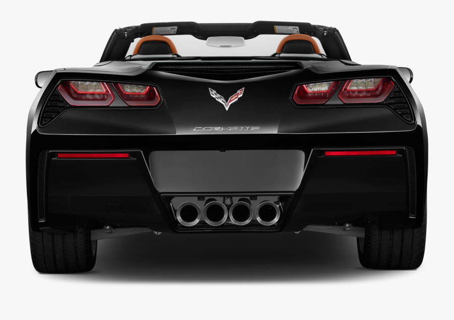 2019 Corvette Stingray Back, Transparent Clipart