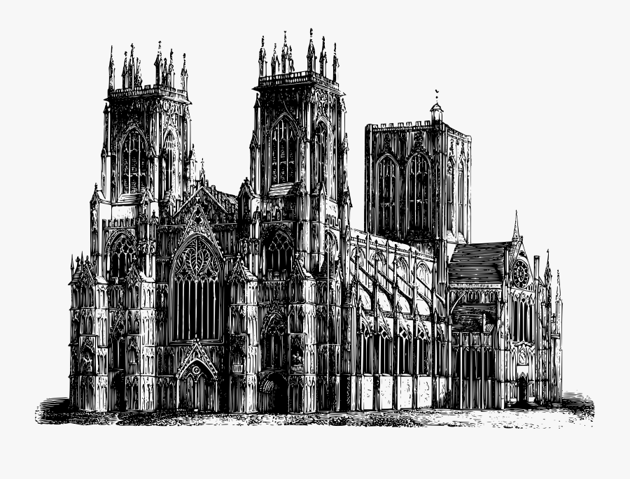 Transparent Goth Clipart - Cathedral Png, Transparent Clipart