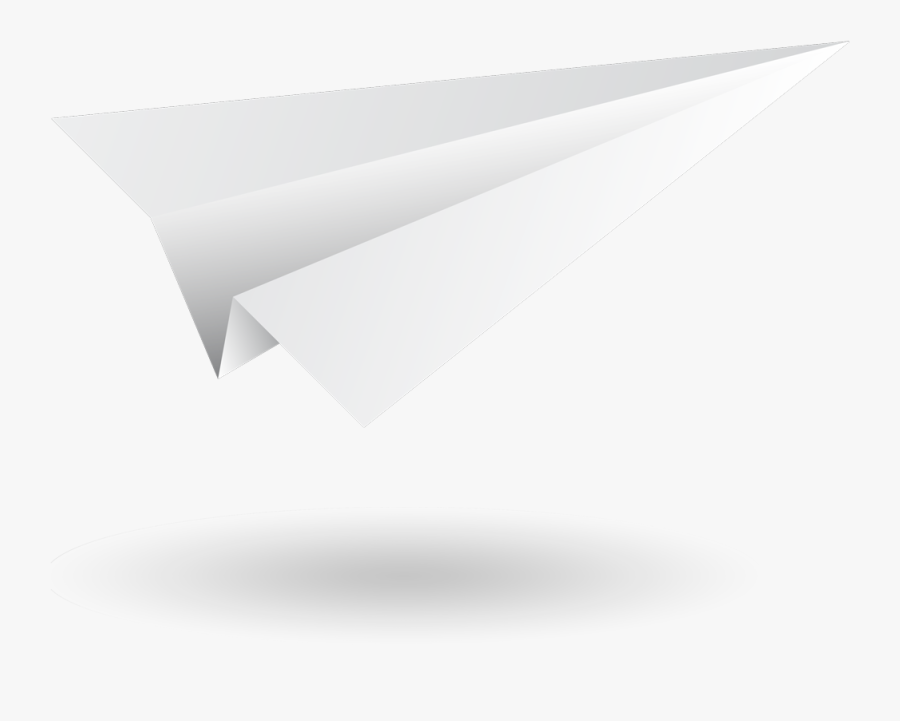 White Paper Plane Png Image - White Paper Rocket Png, Transparent Clipart