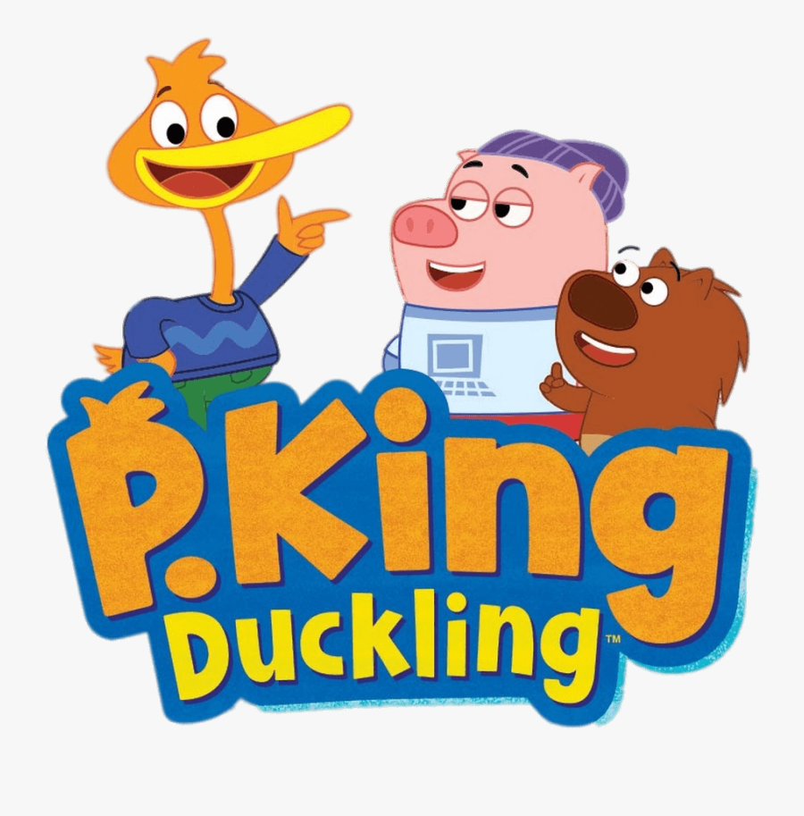 King Duckling Characters - Pking Duckling, Transparent Clipart