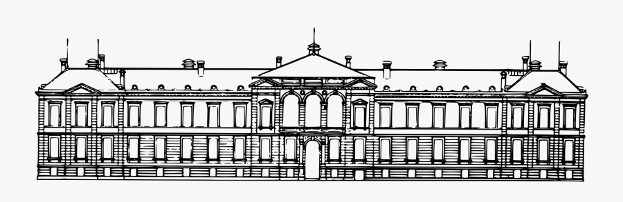 Symmetry,monochrome Photography,classical Architecture - Portable Network Graphics, Transparent Clipart