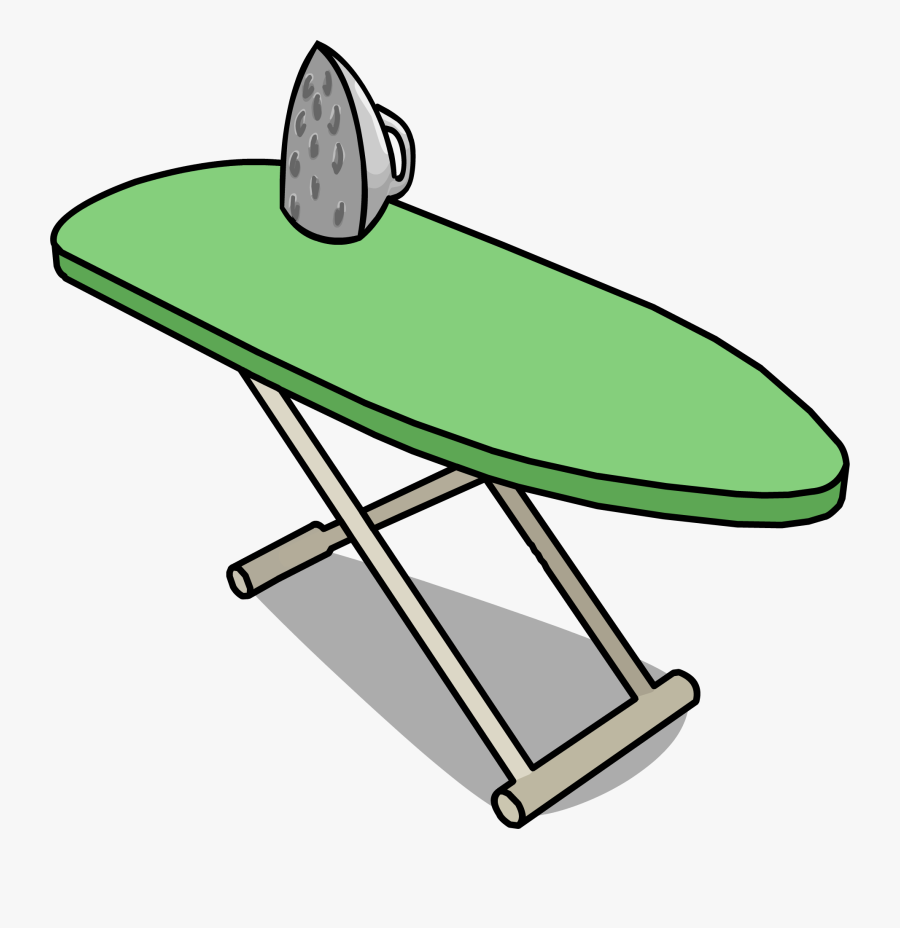 Clipart Table Board Director - Clip Art Ironing Board, Transparent Clipart