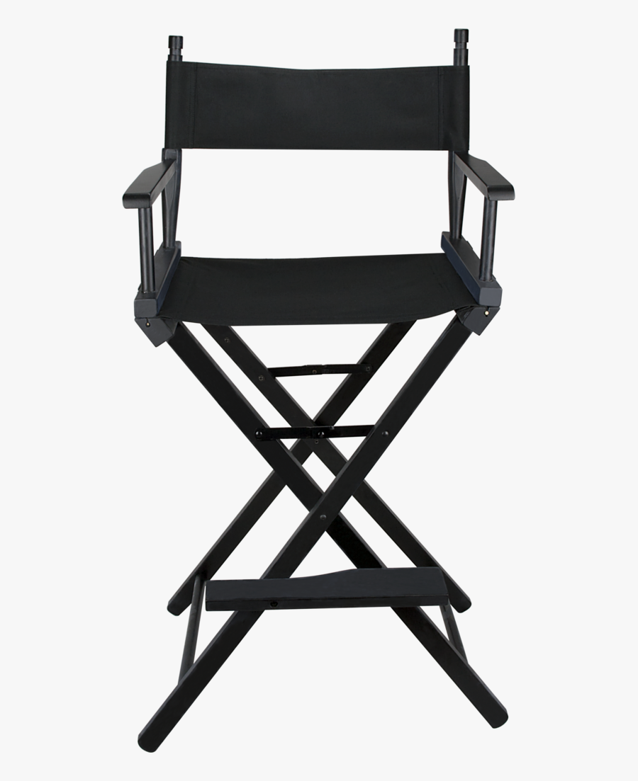 Ver Beauty Black Wood Director Chair Verbeauty Rh Verbeauty - Makeup Chair India, Transparent Clipart
