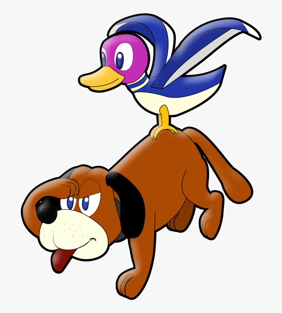 Custom Ssb Duck Hunt By Lisnovski-d7zc13u - Duck And Dog Clipart, Transparent Clipart