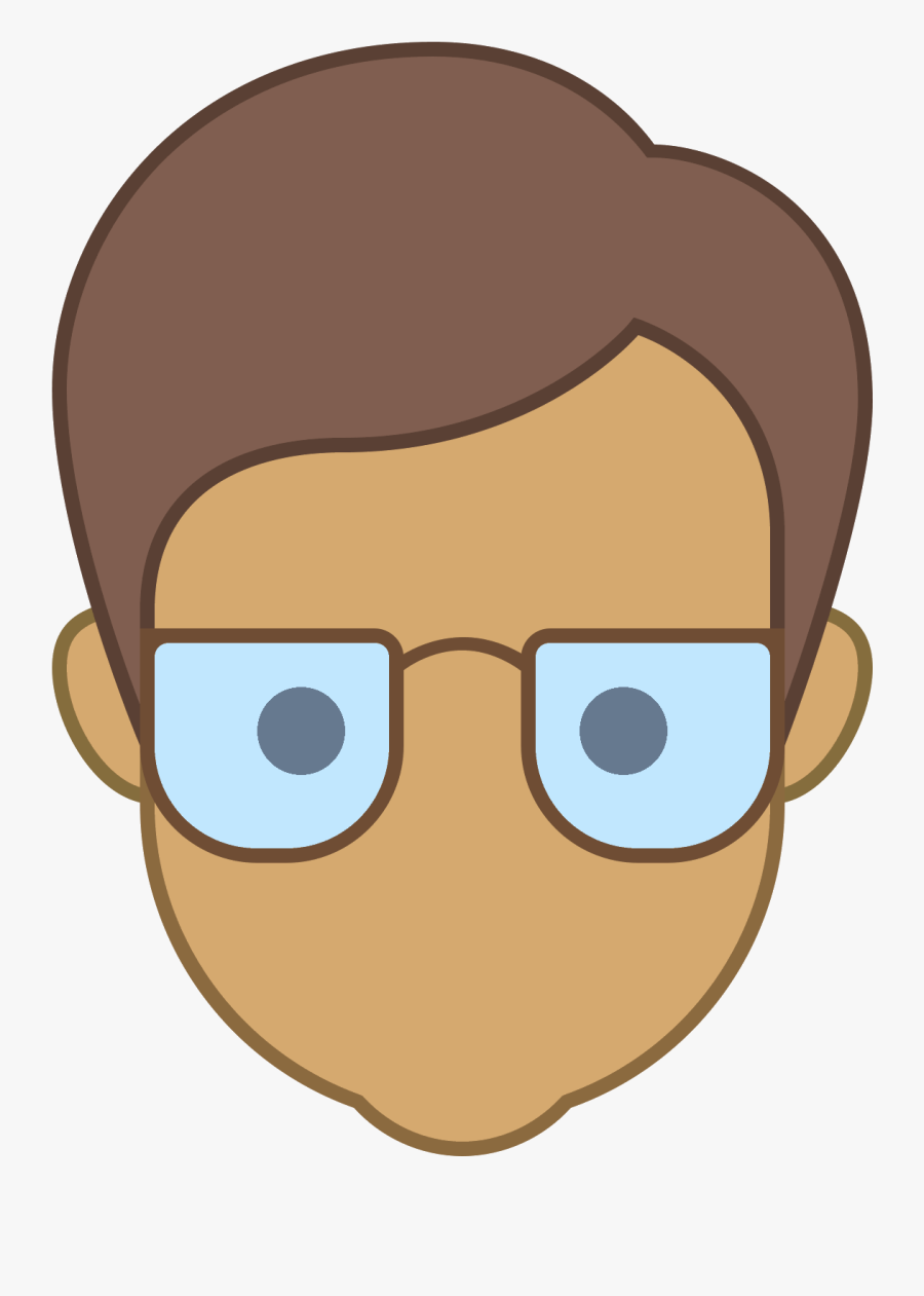 School Director Male Skin Type 5 Icon - Icon, Transparent Clipart