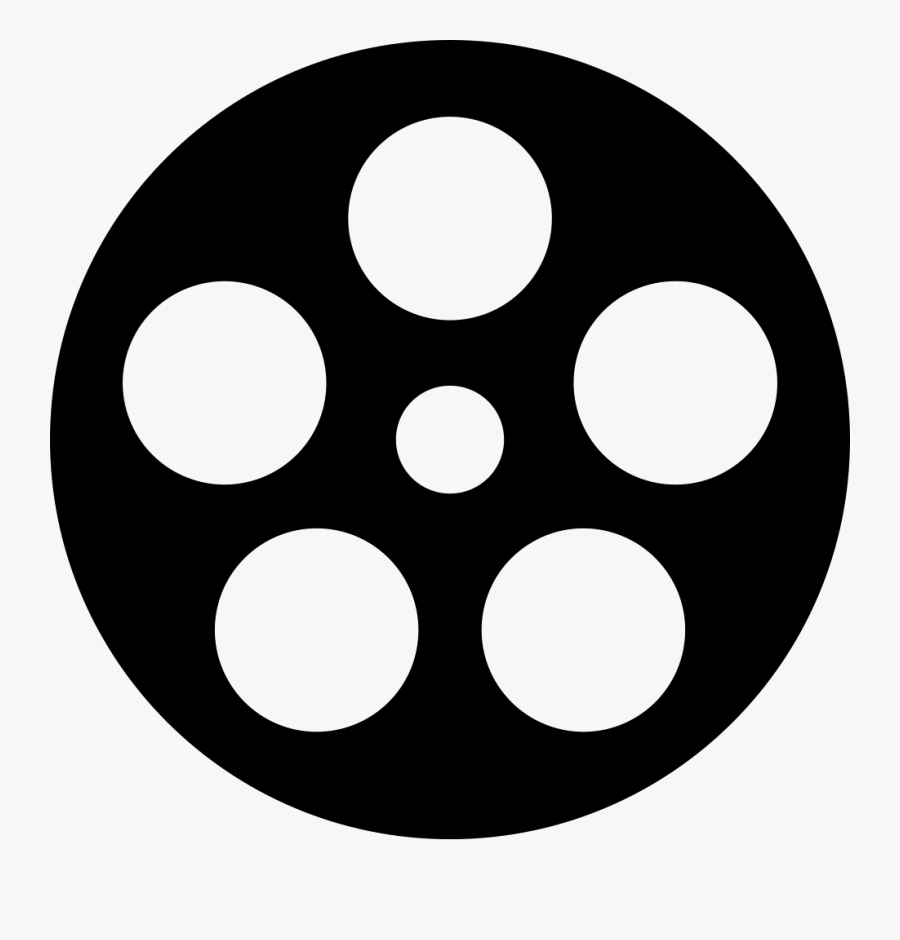 Film Reel Icon Png - Film Reel Vector Png, Transparent Clipart