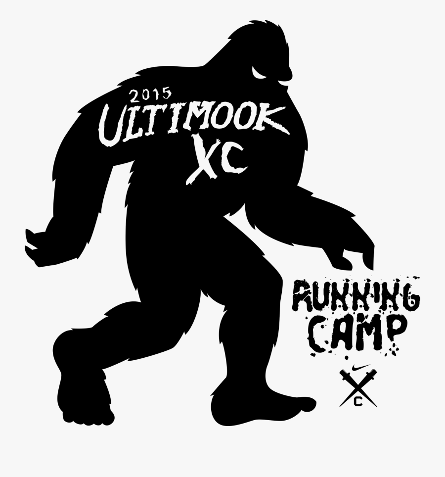 Bigfoot Silhouette Clip Art - 14, Transparent Clipart