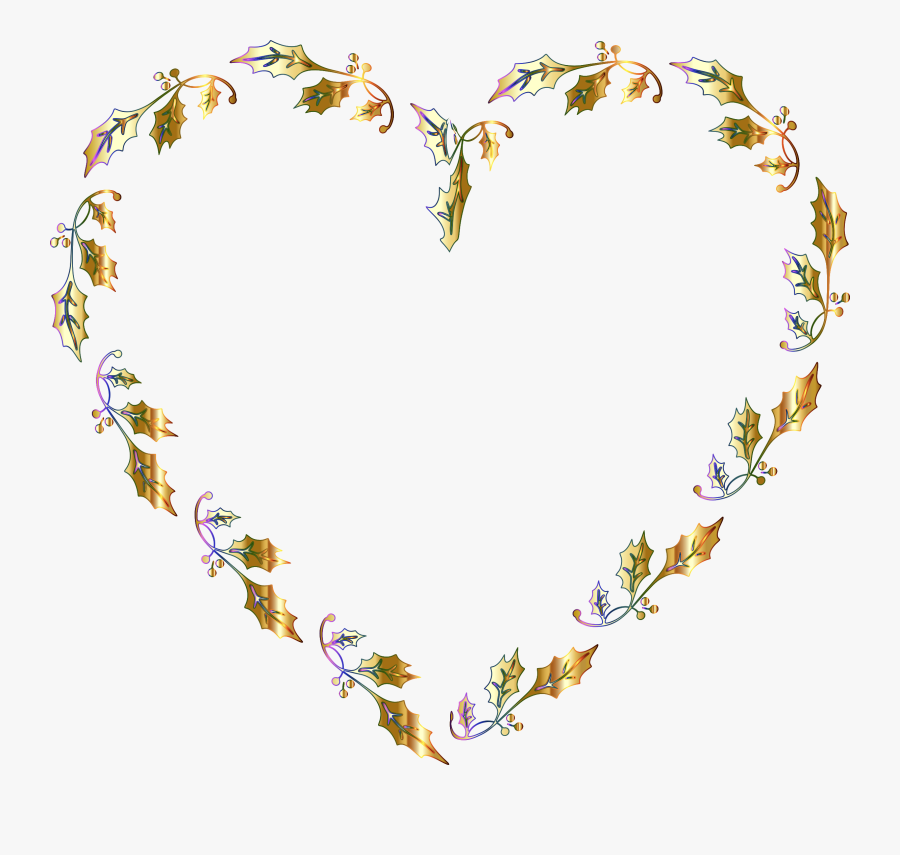 Heart,flower,leaf, Transparent Clipart