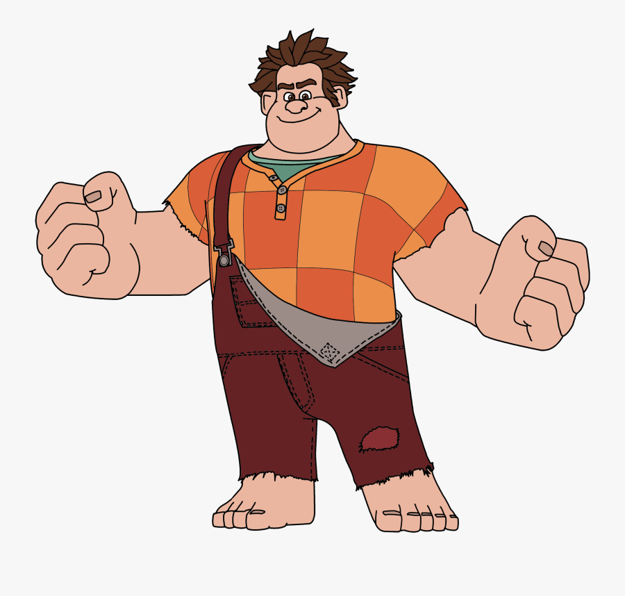 Walt Disney Animation Studios - Wreck It Ralph Suit, Transparent Clipart