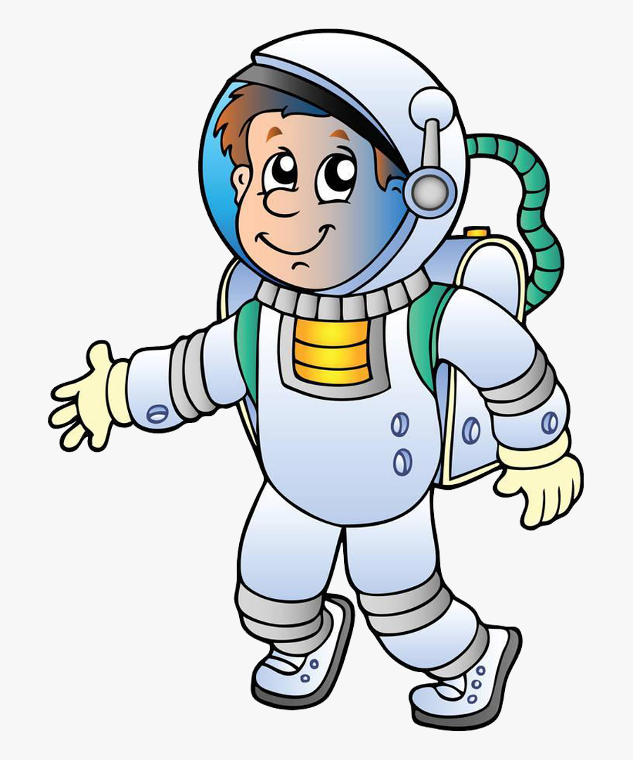 Astronaut Clipart Space Travel - Astronaut Cartoon, Transparent Clipart