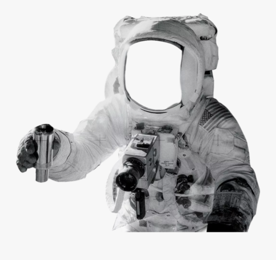 Transparent Hazmat Suit Clipart - Apollo 12 Helmet Reflection, Transparent Clipart