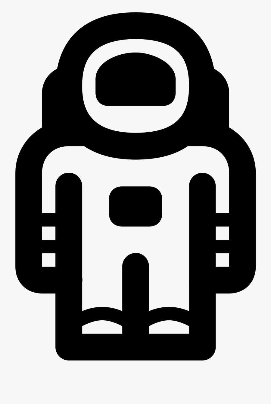Clipart Backpack Astronaut - Astronaut, Transparent Clipart