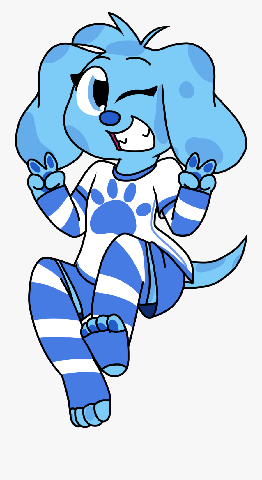 I Drew This For You A While Back But I Guess You - Blues Clues Fan Art, Transparent Clipart