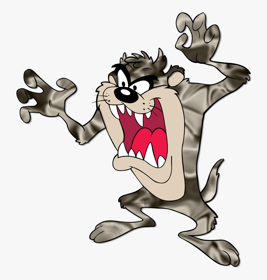 You Work Hard, You Get Results - Tasmanian Devil Looney Tunes, Transparent Clipart