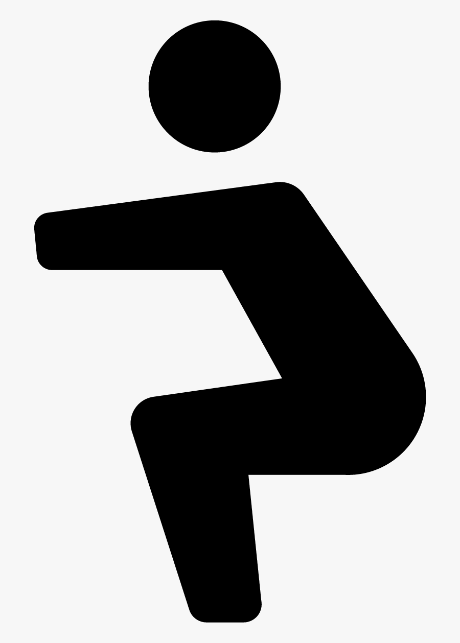 Png Download , Png Download - Squats Clipart Black And White, Transparent Clipart