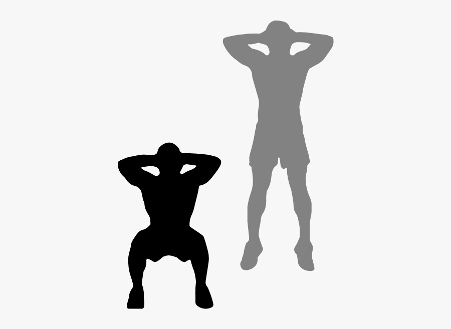 Squat Jump Clip Art, Transparent Clipart