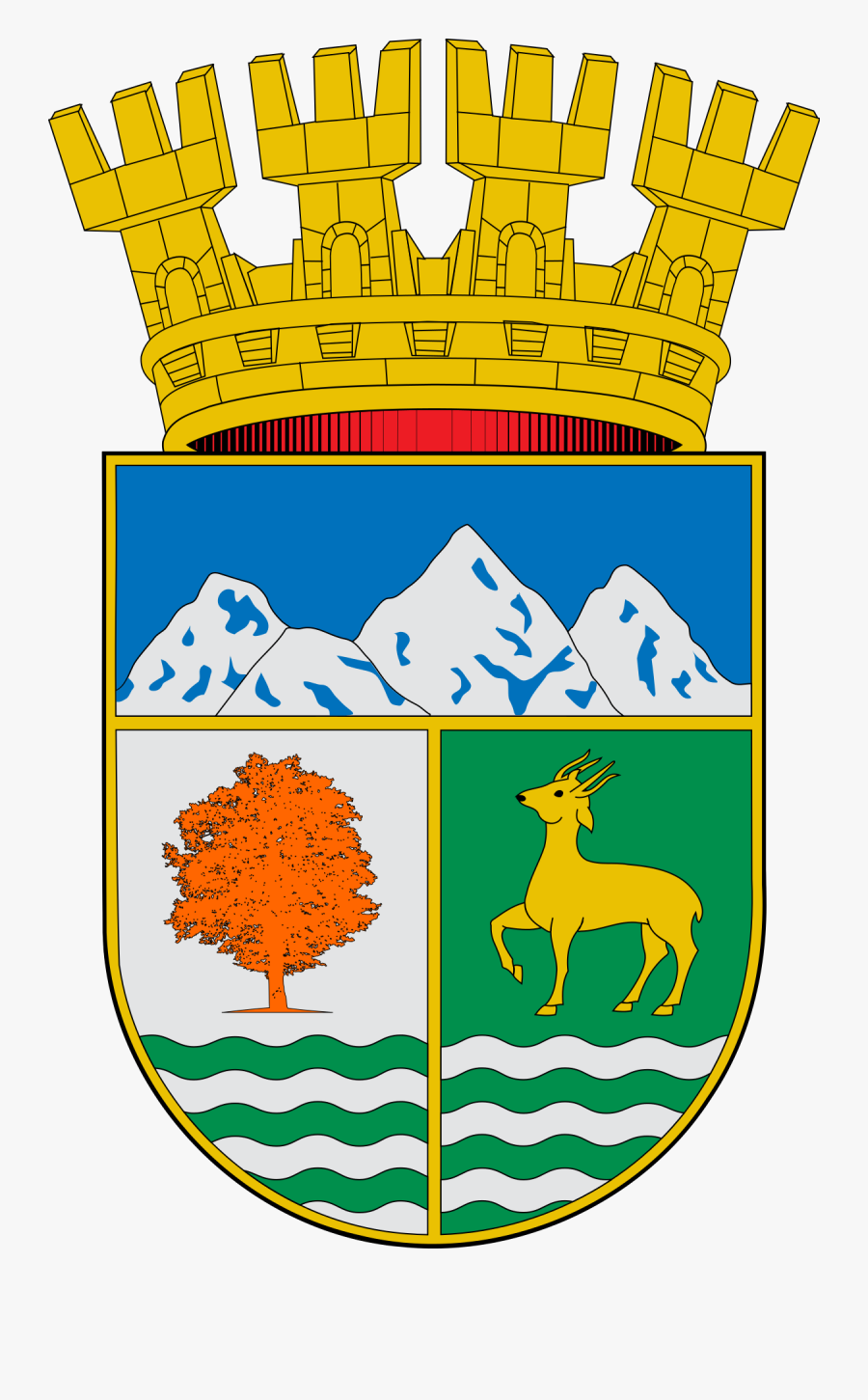 Independent Trametes Salamanca Coyhaique Union Wikimedia - Escudo De Antofagasta Chile, Transparent Clipart