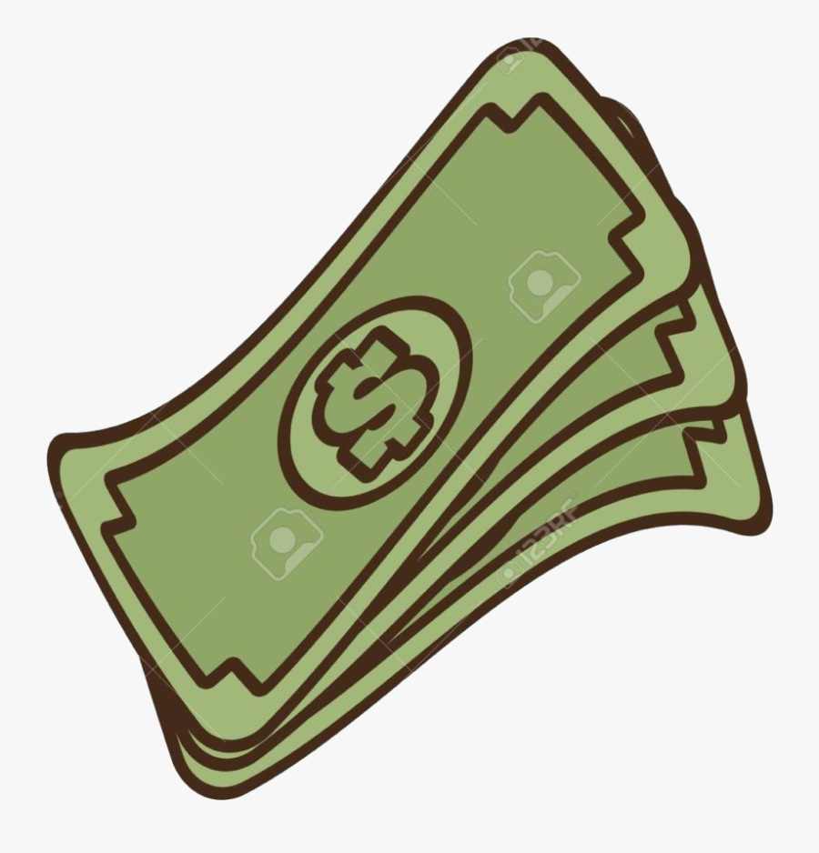 Money Cartoon Of Clipart Transparent Png - Cartoon Image Of Cash, Transparent Clipart