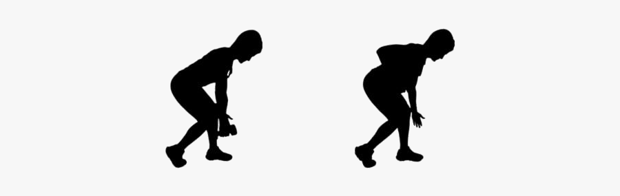 Exercise Png Transparent Images - Silhouette, Transparent Clipart