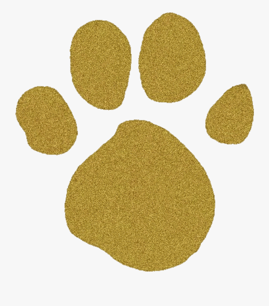 Blues Clues Paw Print - Blue's Clues Gold Clues, Transparent Clipart