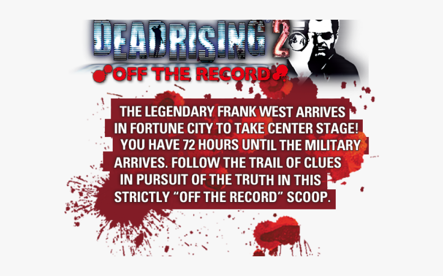 Dead Rising 2: Off The Record, Transparent Clipart