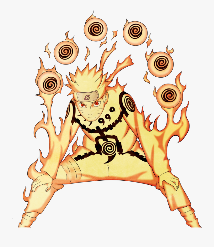 Naruto Akra Mode Png Clipart - Naruto Bijuu Mode 1, Transparent Clipart