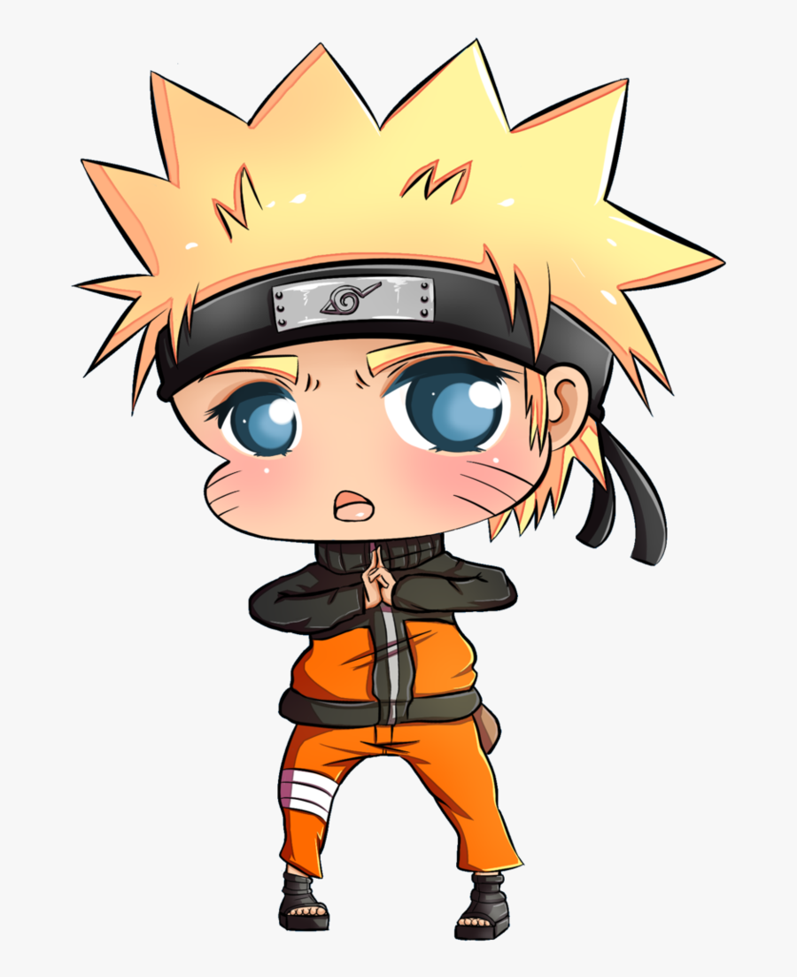 Chibi Naruto By Pink - Naruto Em Chibi Png, Transparent Clipart