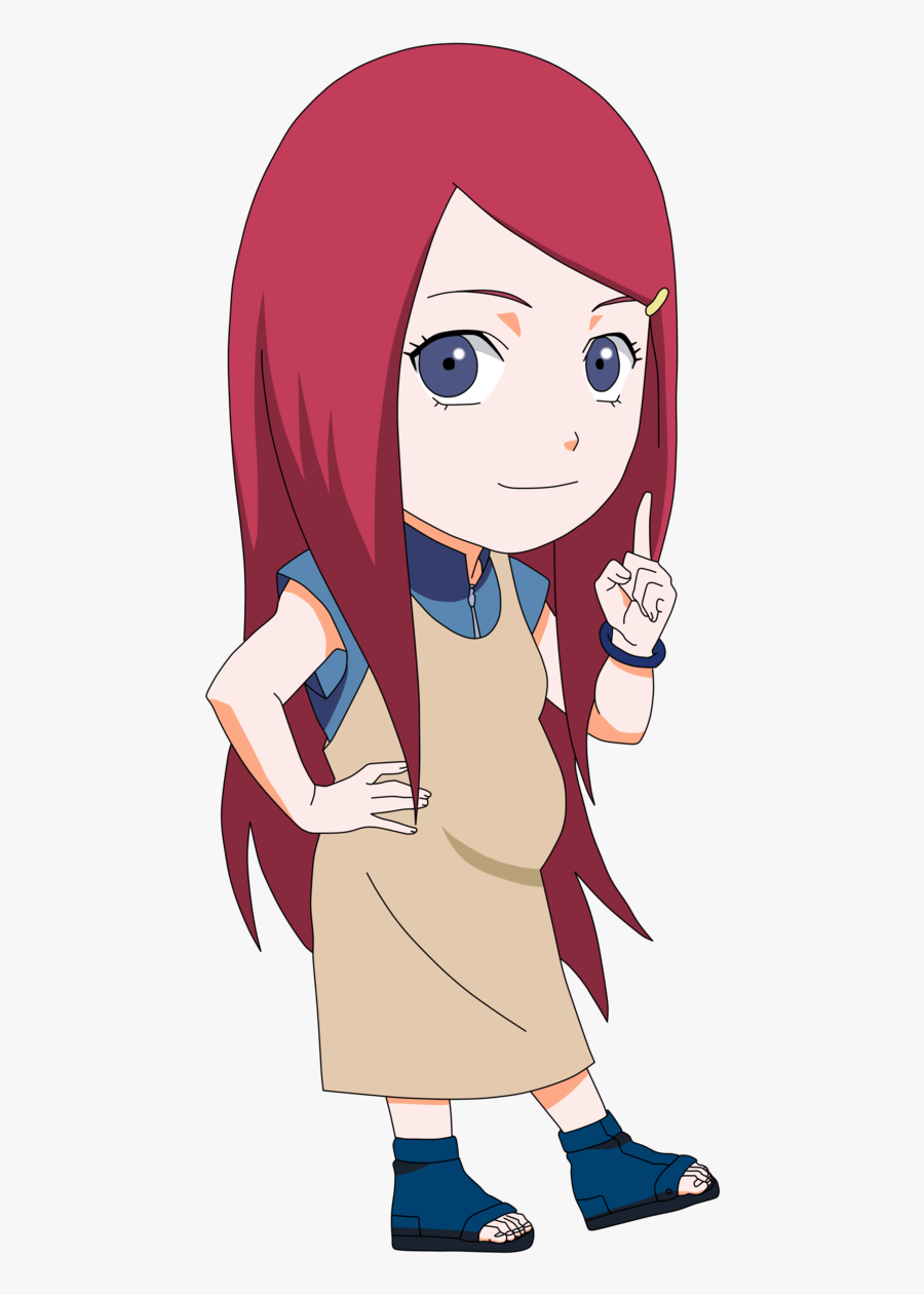 Naruto Clip Art - Kushina Uzumaki, Transparent Clipart