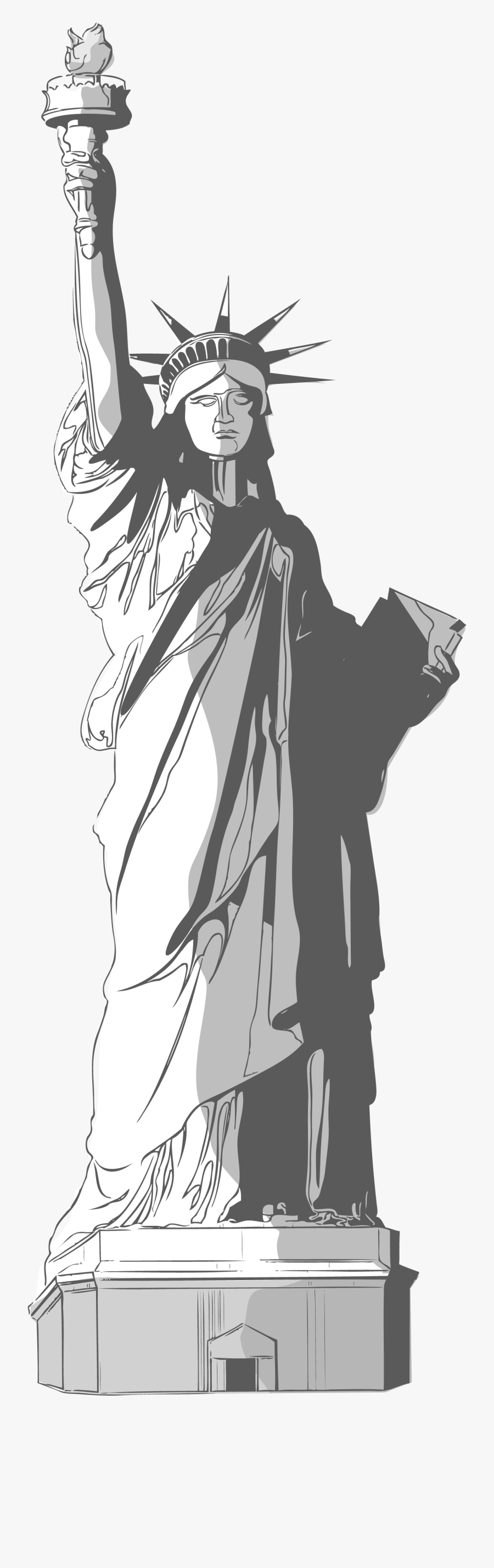 Statue Of Liberty Clipart Png, Transparent Clipart