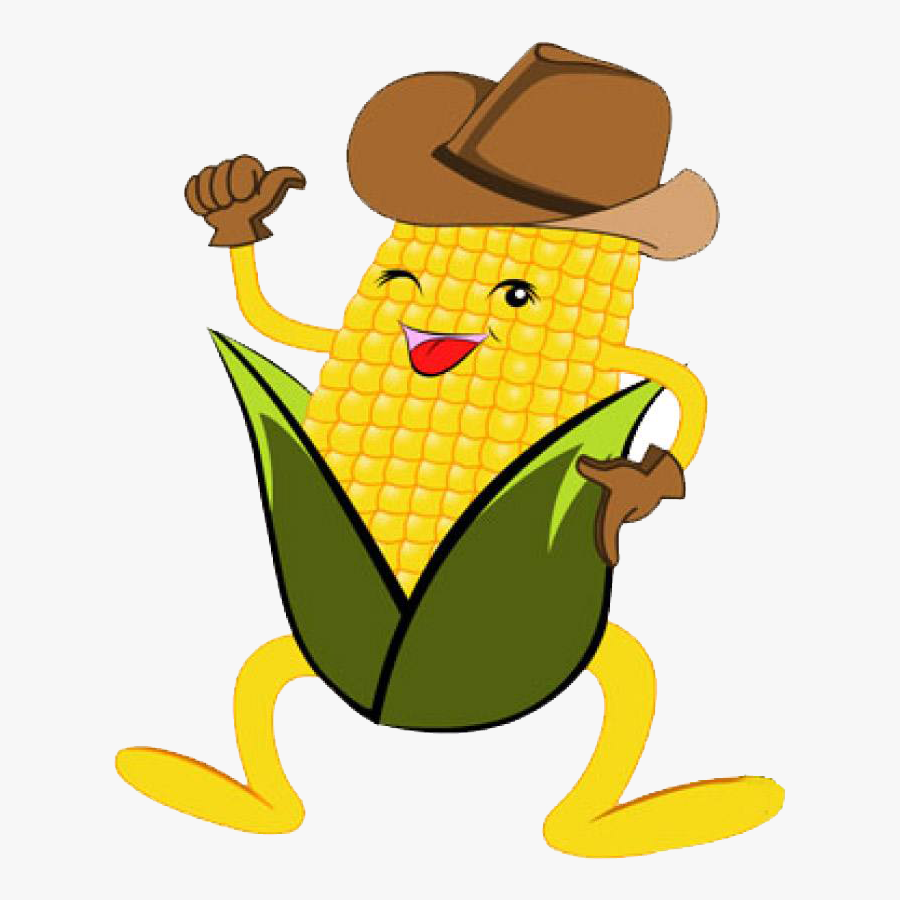 Clip Art Grains Cartoon - ข้าวโพด การ์ตูน ภาพ วาด, Transparent Clipart