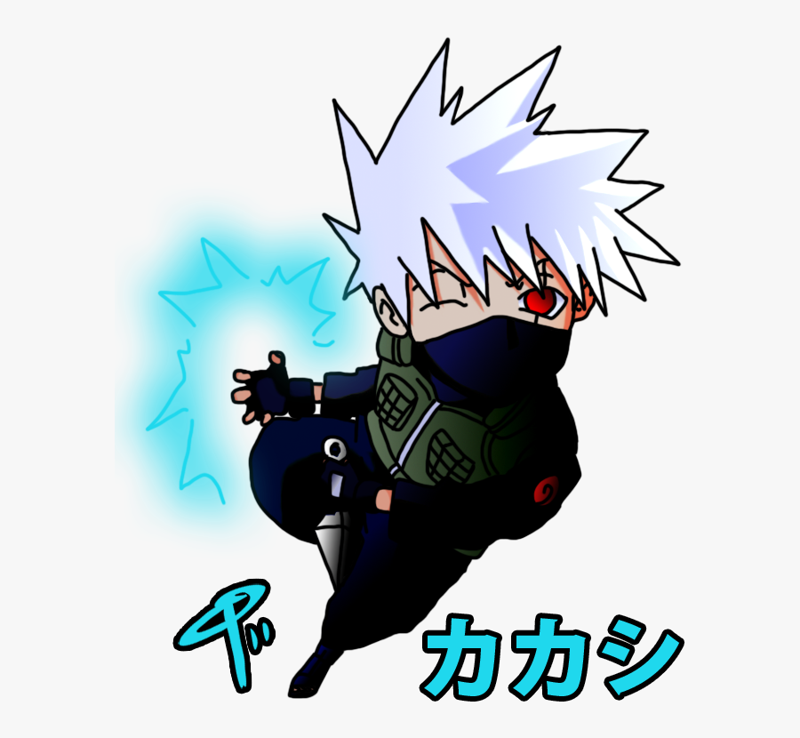 Kakashi Hatake Naruto Uzumaki Chidori Chibi - Kakashi Chibi Chidori, Transparent Clipart