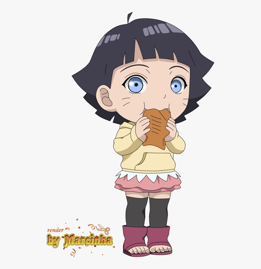 Chibi Naruto The Last - Himawari Uzumaki Chibi, Transparent Clipart