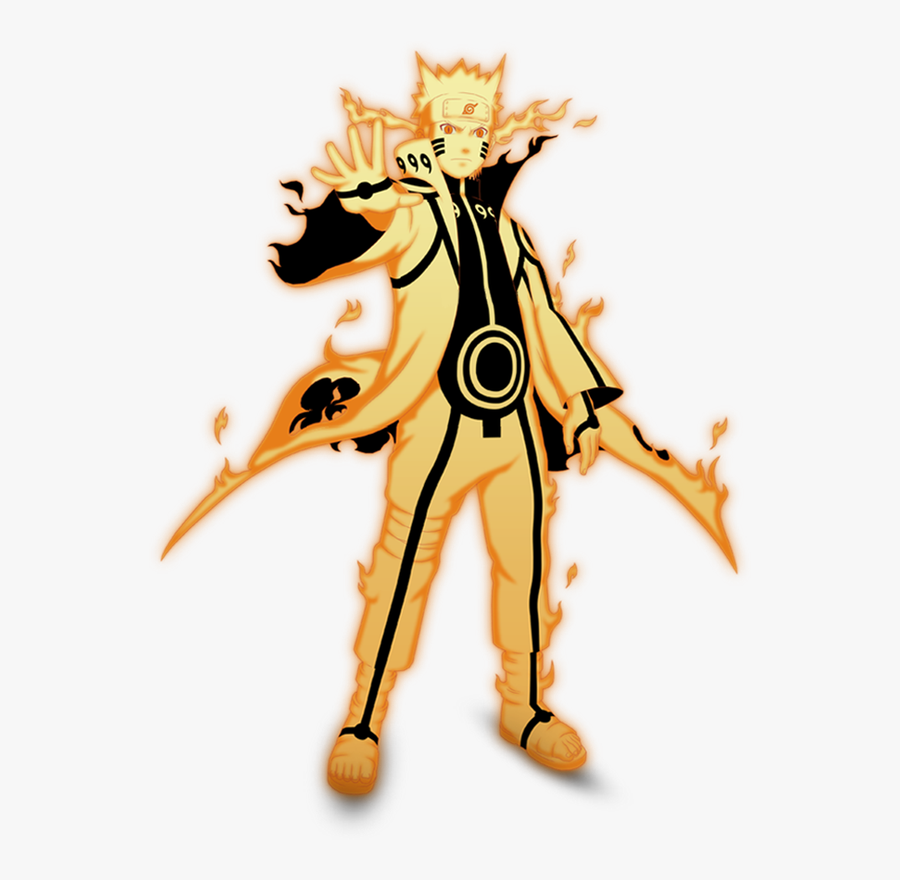 Clip Art What Are All Forms - Naruto Shippuden Naruto Modo Bijuu, Transparent Clipart