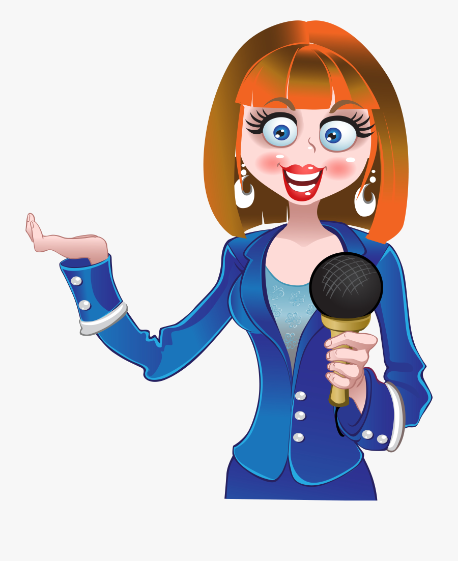 Reporter Png - Reporter Clipart Png, Transparent Clipart