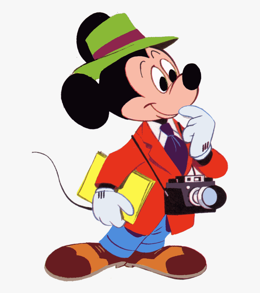 Art Occupations - Mickey Reporter Png, Transparent Clipart