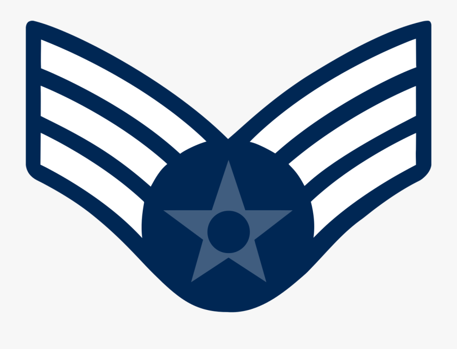 Senior Airman Insignia Clipart Senior Airman United - Air Force Sra Rank, Transparent Clipart