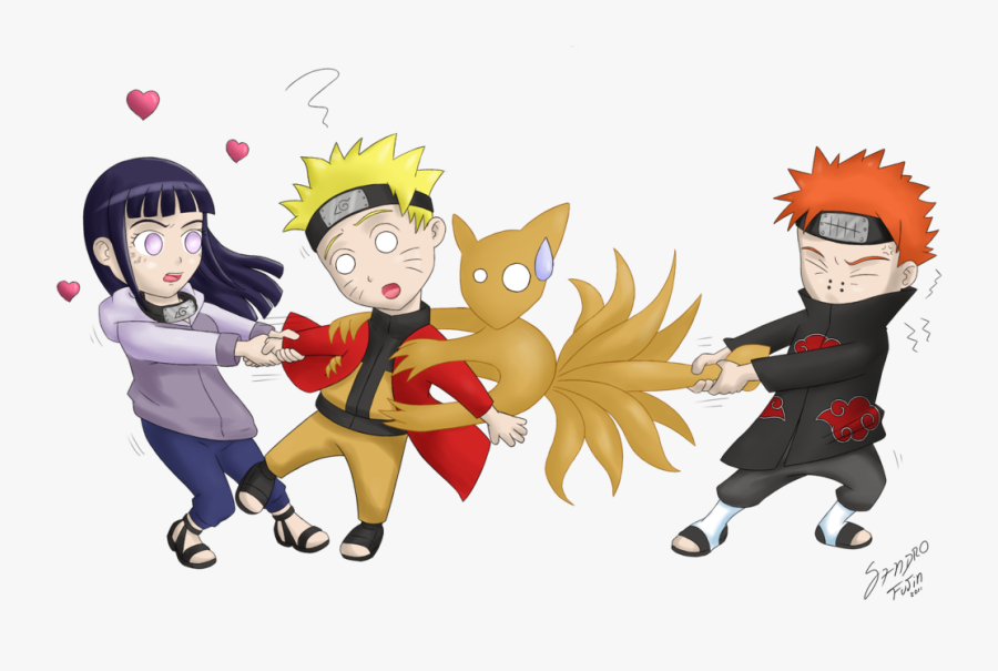 #naruto #hinata #pain #nagato #kurama - Naruto Hinata Kurama, Transparent Clipart