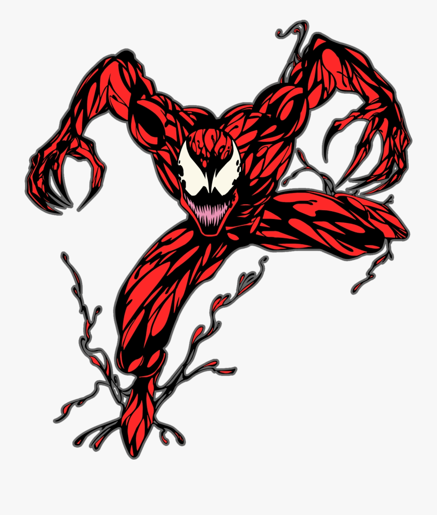 Villains, Bad Guys, Comic Books, Anime - Carnage Marvel Coloring Pages, Transparent Clipart