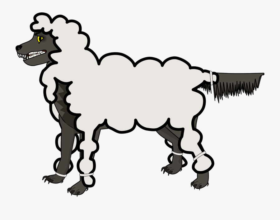 Wolf Sheep Clothing Disguise Coat Villain Fairy - Wolf In Sheep's.....