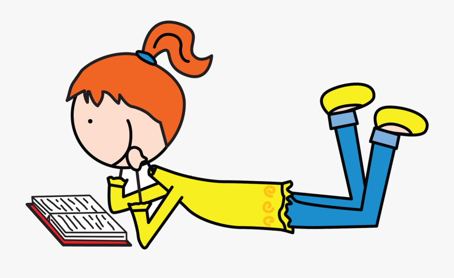 Reading Guided Clipart Free Images Transparent Png - Kid Reading Clipart, Transparent Clipart