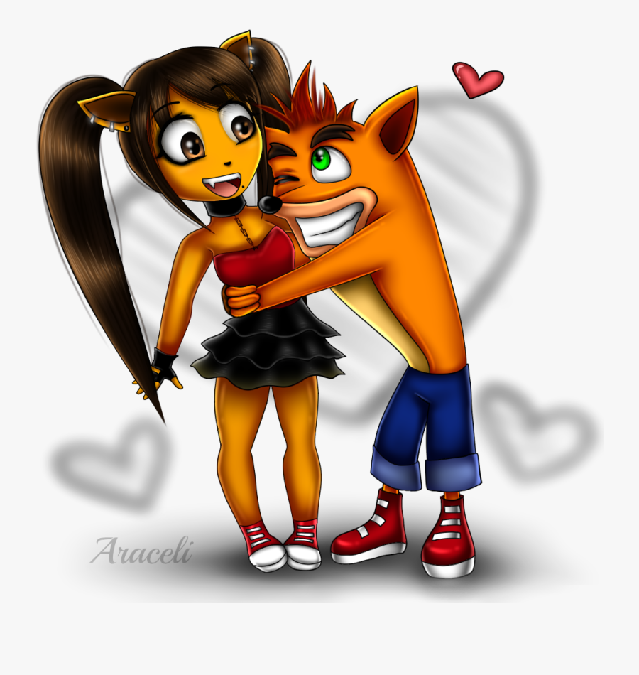 Transparent Crash Bandicoot Head Png - Crash Bandicoot Tawna And Coco, Transparent Clipart