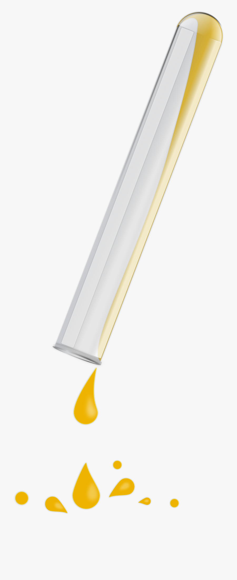 Test Tube Dripping Clip Arts - Test Tube Dripping, Transparent Clipart