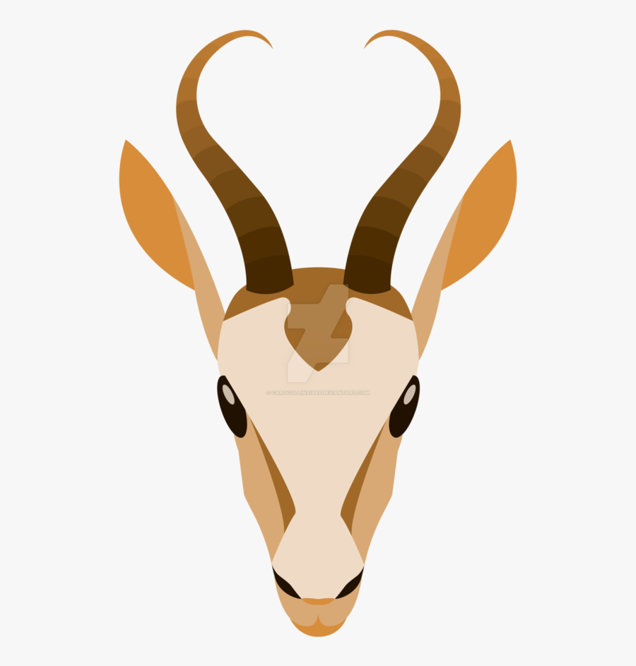 Horns Vector Gazelle Graphic Royalty Free Library - Vector Graphics, Transparent Clipart