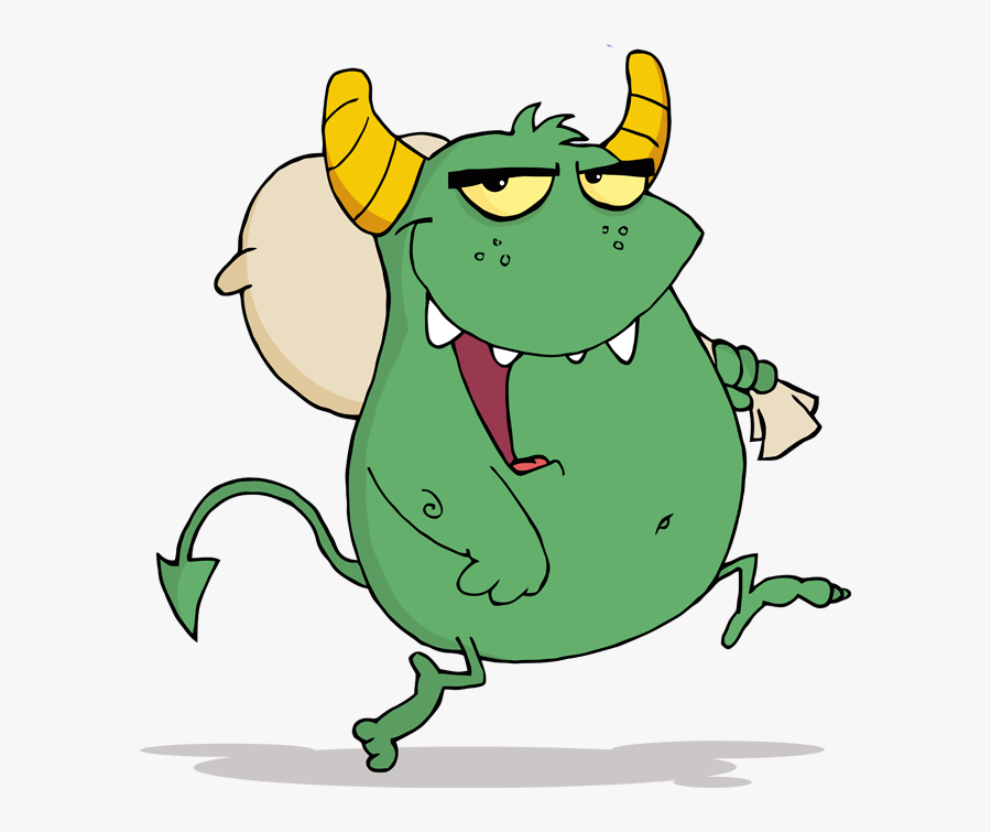 Halloween Monster Clip Art, Transparent Clipart