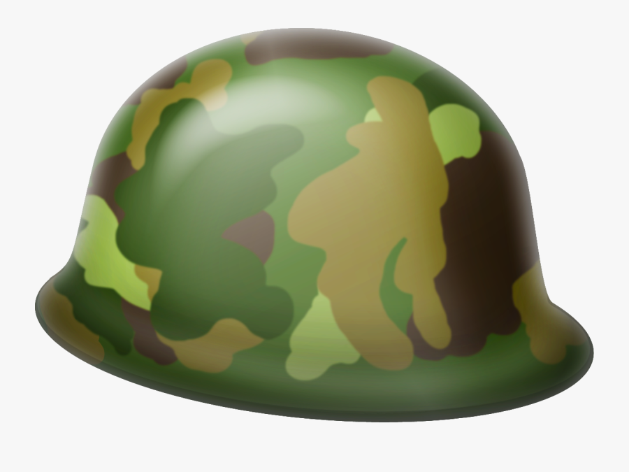 Helmet Cartoon Military Drawing - Cartoon Army Hat Png, Transparent Clipart
