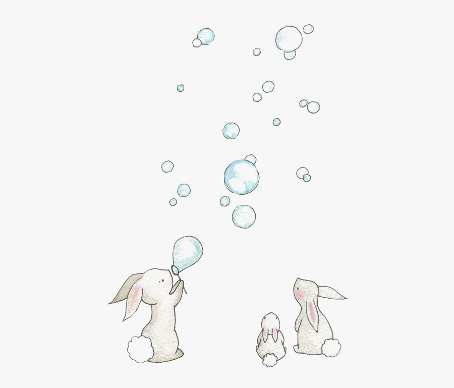 European Rabbit Drawing Watercolor Painting Illustration - Baby Room Drawings, Transparent Clipart
