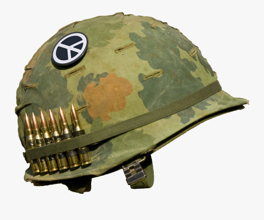 Transparent Vietnam War Clipart - Army Helmets Png, Transparent Clipart