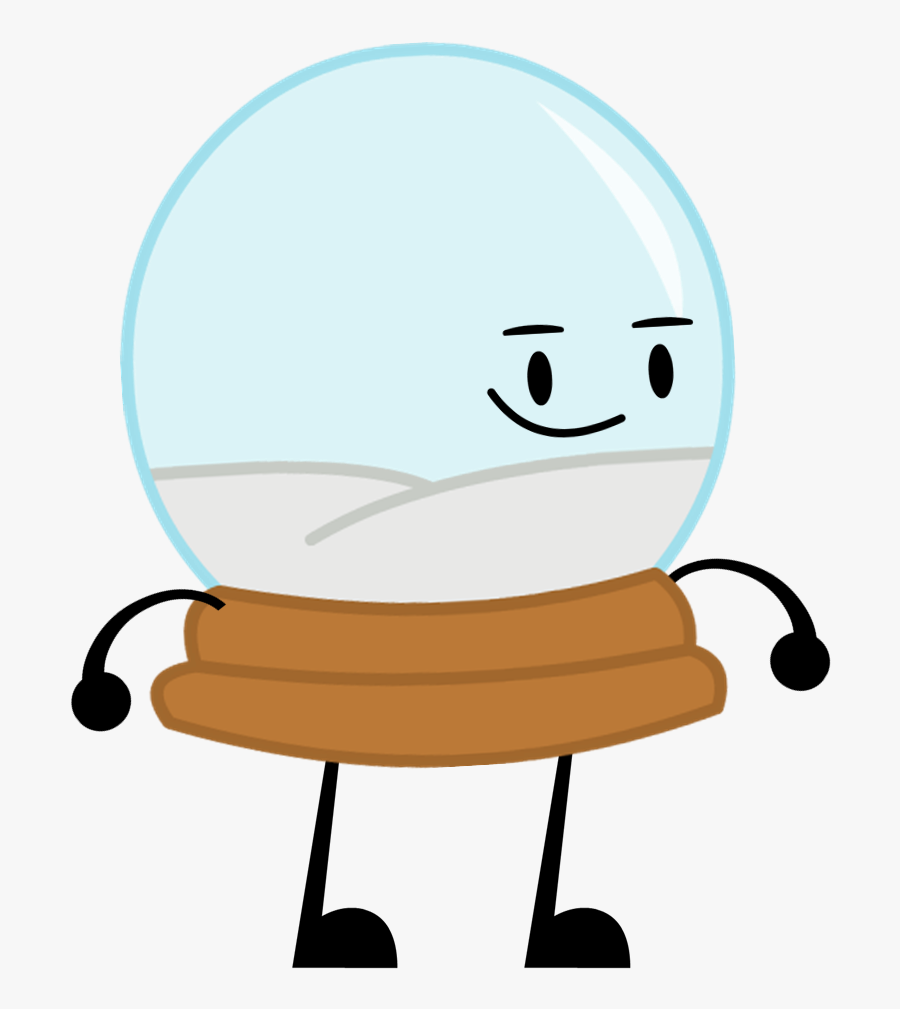 Object Overload Snow Globe , Png Download - Bfdi Snowglobe, Transparent Clipart