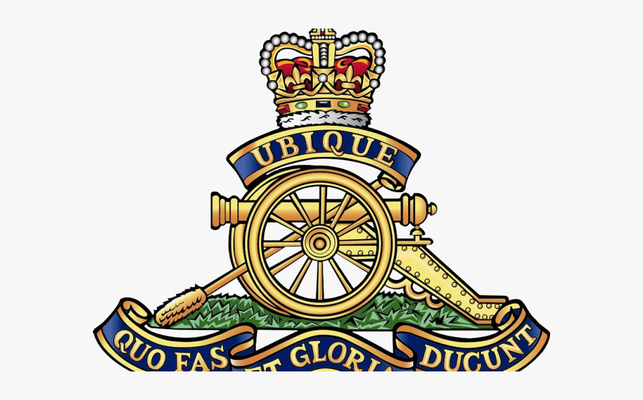 Royal Canadian Artillery Logo, Transparent Clipart